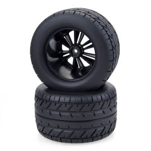 4 Uds 115MM neumáticos de goma ruedas 12mm Hub Hex para 1/10 RC Buggy Monster Truck Car <span class=keywords><strong>HPI</strong></span> HSP <span class=keywords><strong>Savage</strong></span> XS TM <span class=keywords><strong>Flux</strong></span> ZD Racing LRP 10030 - Product Image 5