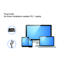 Escáner de Código de Barras Manual JINGXIN con Puerto USB HID, Puerto COM Virtual RS-232, Cableado, para Supermercado