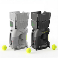 Máquina Lanza Pelotas de Tenis Tenniix, Robot de Tenis con IA, Máquina de Entrenamiento Profesional para Práctica de Tenis