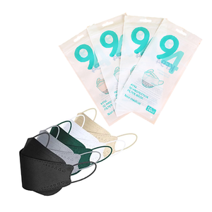 Kf94 mặt nạ màu Hàn Quốc masker KF 94 dùng một lần dành cho người lớn K94 Facemask Fish Shaped mặt nạ - Product Image 4