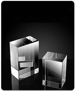 Danh dự của pha lê tùy chỉnh sáng tạo 3D laser trống <span class=keywords><strong>Cube</strong></span> rõ ràng K9 pha lê khối thăng hoa pha lê khoảng trống - Product Image 6