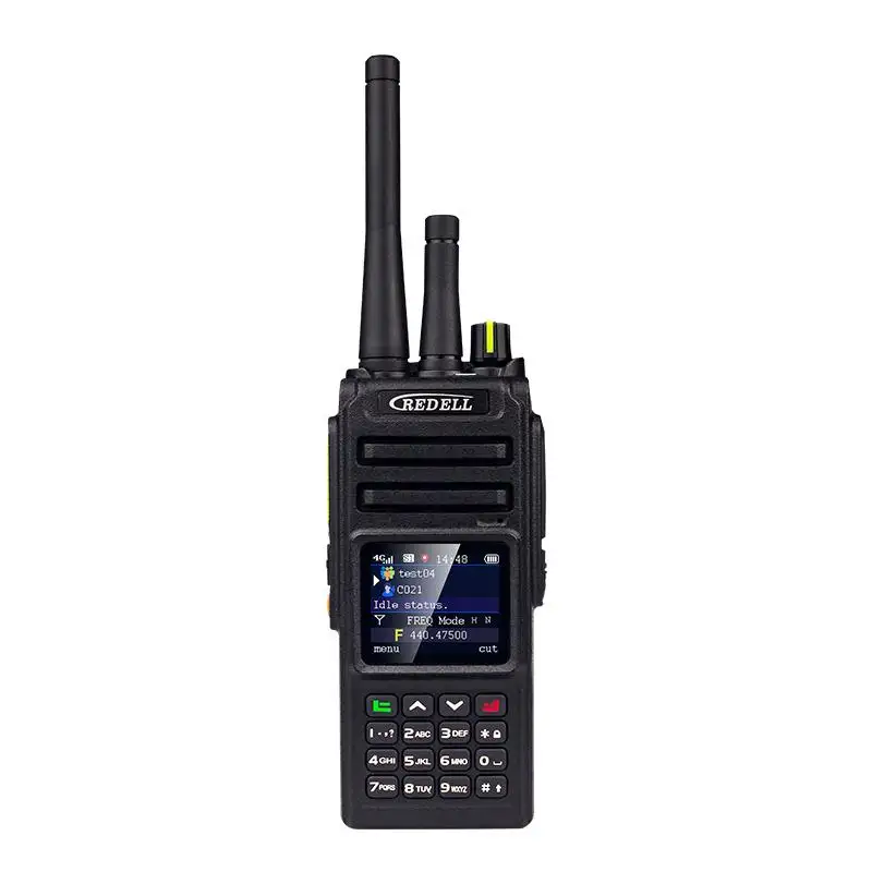 Nieuwe Dual Mode Professionele Analoge Uhf + 4G Lte Poc Real Ptt Ip Talk Radio Elke Waar