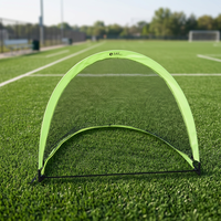 Portería plegable personalizada Equipo de entrenamiento de fútbol Portería de fútbol emergente fácil de operar