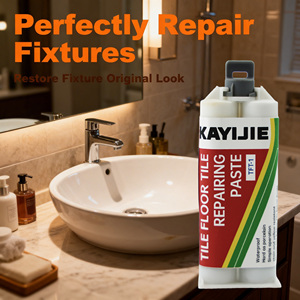 Resina <span class=keywords><strong>Epoxi</strong></span> Transparente <span class=keywords><strong>Autonivelante</strong></span> KAYIJIE TFT-1, <span class=keywords><strong>Precio</strong></span> de Fábrica China, Acabado de Alto Brillo para Revestimiento de Pisos Interiores, Adhesivo - Product Image 2