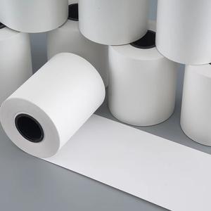 Carta bianca vuota da stampa termica 50x20m 200 pezzi Per scatola di carta di fornitura di fabbrica - Product Image 2