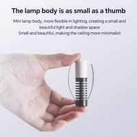 Foco de 15 grados de tamaño pequeño, foco de 20mm y 25mm, 3W/5W/7W, Mini foco LED moderno para techo de casa, cuerpo de aluminio