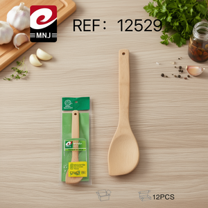 MNJ Spatola in legno, confezione da 12 pezzi, utensile da cucina - Product Image 3