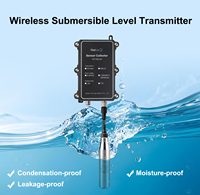 Transmitter Level Cairan Nirkabel Stainless Steel Firstrate FST700-101W Berkualitas Tinggi, Sensor Pengukur Level Air