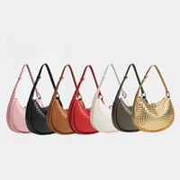 Sacs de luxe de créateurs, sac à main en métal avec logo, vente en gros directe, sac décontracté tissé, fabricant de sacs fourre-tout, fournisseur de sacs à bandoulière pour femmes