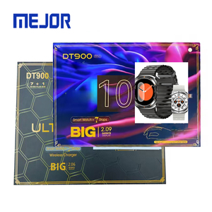 Hot Bán Thông Minh Đồng Hồ Quà Tặng Đặt 7in1 Đồng Hồ Không Dây 4 Người Đàn Ông Pro Max Phù Hợp Với Dt900 Smartwatch 7 Dây Đeo - Product Image 5