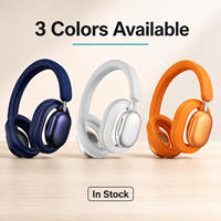 Écouteurs sans fil Airy Max Open-Back Audio ENC Over-Ear en cuir, casque sans fil 2 en 1