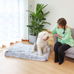 ZMaker – lit pour <span class=keywords><strong>chien</strong></span> en mousse à mémoire de forme à 3 couches, <span class=keywords><strong>coussin</strong></span> de lit lavable pour animaux de compagnie avec housse amovible - Product Image 6