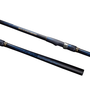 Canne à pêche en mer Bulls Eye Limited, 2 brins, action moyenne rapide, pour jigging au bar, guides SIC, utilisation en rivière - Product Image 1