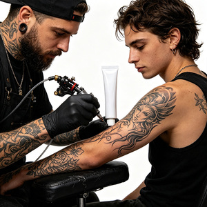 Crème Tatouage Durable de Qualité Supérieure 30g Ingrédients Certifiés pour Salons Professionnels et Standard Fournisseur Mondial - Product Image 4