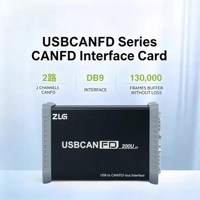ZLG USBCANFD-200U Interfaz USB-CAN FD de 2 Canales (5 Mbps de Alta Velocidad) para Análisis Industrial CAN FD