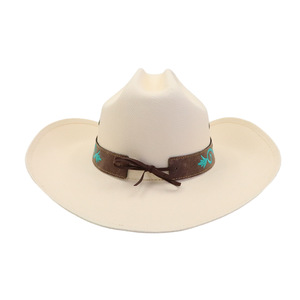 <span class=keywords><strong>N138</strong></span> Chapeau de cowboy en paille de papier tendance pour l'été, style sombrero, avec décoration papillon, personnalisation usine - Product Image 6