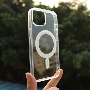 <span class=keywords><strong>Funda</strong></span> Magnética Transparente de Acrílico para 17 Pro Max con Protección de 360°, Carga Inalámbrica y Resistente a Impactos - Product Image 1
