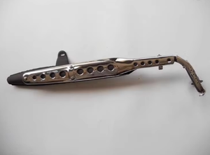 Tubo de Escape para Motocicleta Compatible con Componentes Honda CT50, CT70, ST50 y ST70 - Product Image 5