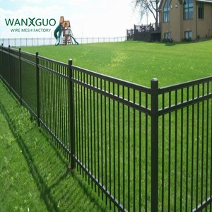 Trung Quốc 3M Thiết Kế Mới Đúc Sắt Phẳng Hàng Đầu Vườn Hàng Rào Và Cổng Cho Nhà Bơi Hồ Bơi - Product Image 6