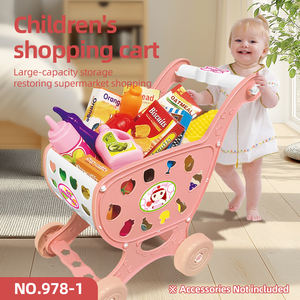 Oem Samtoy Unisex Mini Winkelwagen Speelgoed Simulatie Plastic Supermarkt Supermarkt Doen Alsof Spelen Keuken Set Kinderen Educatief - Product Image 2