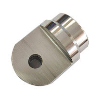 Connecteur cylindrique à 5 axes usiné CNC sur mesure en acier inoxydable, poli avec précision, pour gabarits d'automatisation