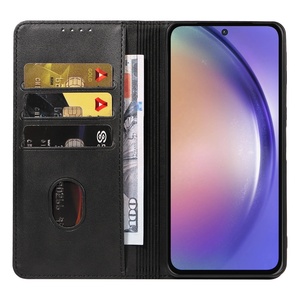 Étui portefeuille pour Samsung Galaxy A17 5G A16 4G avec porte-cartes, béquille, protection antichoc, coque de téléphone à rabat, double fermoir magnétique - Product Image 1