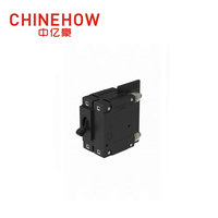 Disjoncteur thermique/électrique monophasé Chinehow 100A de haute qualité, type enfichable, en bakélite noire, 125V-400V AC, pouvoir de coupure 10kA
