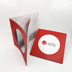 Cetakan kualitas tinggi kertas Matte tebal brosur jendela cetak kustom untuk promosi produk - Product Image 3