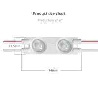 Module LED SMD 12V 1W haute luminosité, étanche, pour enseignes lumineuses extérieures, lettres lumineuses, moulé par injection, fabriqué en Chine
