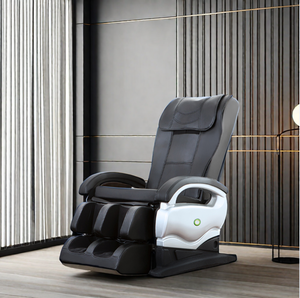 เก้าอี้นวดไฟฟ้าแบบเต็มตัว 8D รุ่นใหม่ ปี 2026 ดีที่สุด คลาสสิก สำหรับบ้าน/สำนักงาน แบบไร้แรงโน้มถ่วง  หุ้มหนัง - Product Image 6