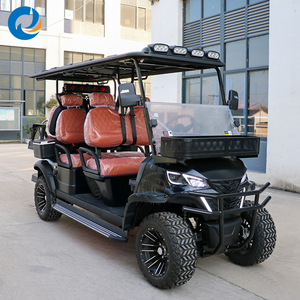 Carrito de Golf Eléctrico de Cuatro Ruedas para Exteriores y Playa, Carrito Pequeño para Turismo - Product Image 2