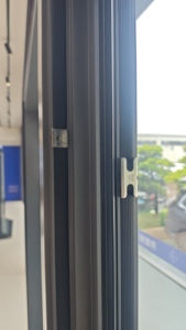 Modern Weather-Resistant NFRC Tinted Glass Insulated Aluminum Windows Outward <b>Swing</b> Thermal Break Casement for Villa Entry - Product Image 6