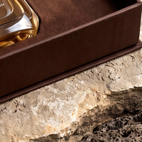 Boîte cadeau de luxe personnalisée pour Cologne marron et boîte magnétique pour parfum avec boîte de présentation en papier et emballage pour parfum