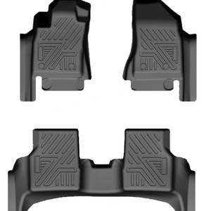 Tapis de sol de voiture 5D Max à succès, tapis de voiture imperméables en TPE pour COMPASS 2018 et modèles ultérieurs - Product Image 1