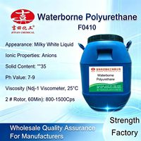 Résine PU F0410, résine rigide transparente haute résistance pour la fabrication de semelles de chaussures, résine polyuréthane PU