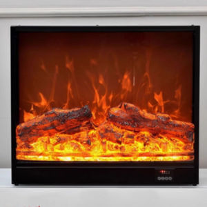 Armoire décorative de cheminée électronique personnalisable cheveux raides d'usine simule une flamme pour le chauffage intérieur de villas en bois - Product Image 2