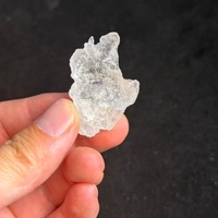 Opale Hyalite Naturelle Rare du Mexique, Spécimen Minéral Brut, Cristal Luminescent à Forte Fluorescence UV Verte