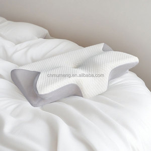 Bướm hình bộ nhớ bọt gối rắn mát chậm phục hồi cổ tử cung cổ hỗ trợ bò sừng giường nêm bọt đầy gối cho nhà - Product Image 1