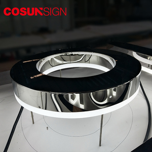 Cosun outdoor advertising led <span class=keywords><strong>font</strong></span> 3d board acrilico ad alta luminosità retroilluminato acrilico 3d led letter sign - Product Image 2