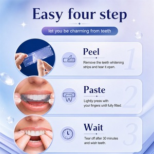 <span class=keywords><strong>Bandes</strong></span> <span class=keywords><strong>blanchissantes</strong></span> pour les <span class=keywords><strong>dents</strong></span> 5D, 14 paires, 28 pièces, blanchiment rapide des <span class=keywords><strong>dents</strong></span>, saveur menthe, élimine les taches de café et de thé, utilisation à domicile, OEM ODM - Product Image 2