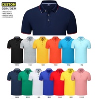 Polo de golf vierge de haute qualité pour hommes, brodé, unisexe, personnalisable pour entreprises, directement de l'usine du fournisseur
