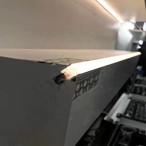 Profilé d'angle LED pour bandes lumineuses, profilés LED sans bordure, profilé en aluminium anodisé argent - Product Image 2