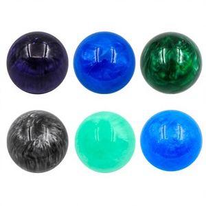 Racing for Car <b>Gear</b> Shift <b>Knob</b> Universal Plastic Ergonomic Dark Blue Ball Shape Manual Transmission Shift Lever - Product Image 3