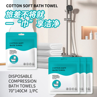 Disposable Compressed Soft Face Towel Thickened Bath Home Cleaning Travel Hotel Spa Use Nonwoven Viscose Material