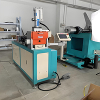 Machine automatique de poinçonnage et de bridage de tube mental CNC pour poinçon de tuyau en aluminium d'acier au carbone de cuivre SS et trou de bride