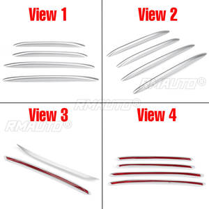 Cubierta Decorativa Plateada para la Rejilla de las Luces Antiniebla Delanteras para Mercedes Benz Clase C W206 C200 C260 C300 2022+, Adhesivos para la Rejilla de las Luces Antiniebla - Product Image 2