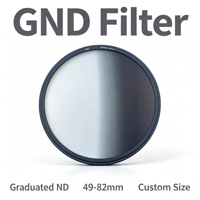 OEM GC-GRAY GND8 77mm ND Wasserdichter Glas-Neutraldichtefilter mit Aluminiumrahmen für DSLR-Kamera