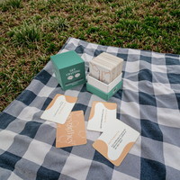 Boîte d'Impression de Cartes de Questions-Réponses Personnalisées pour Jeux de Cartes Pour Adultes, Familles et Couples