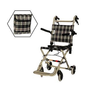 Multifuncional transporte precio barato silla de ruedas ligera de ruedas Manual - Product Image 1