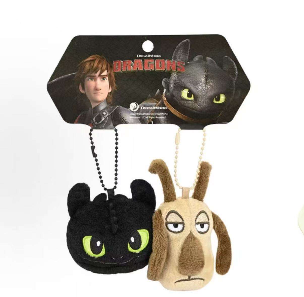 How to Train Your Dragon Night Fury Sheep Sticker Pendant Set